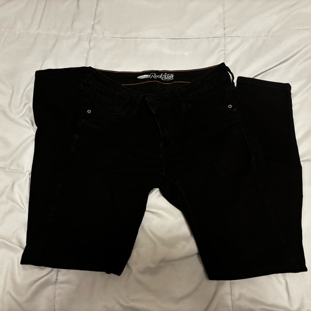 Old Navy Black Rockstar Jeans